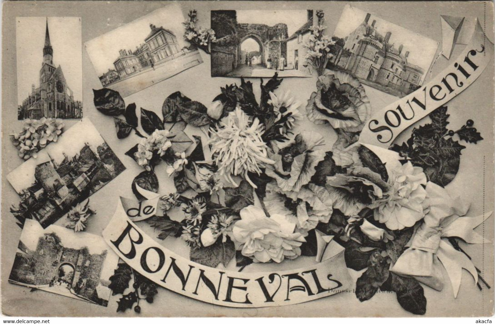 CPA Souvenir de BONNEVAL (33801)