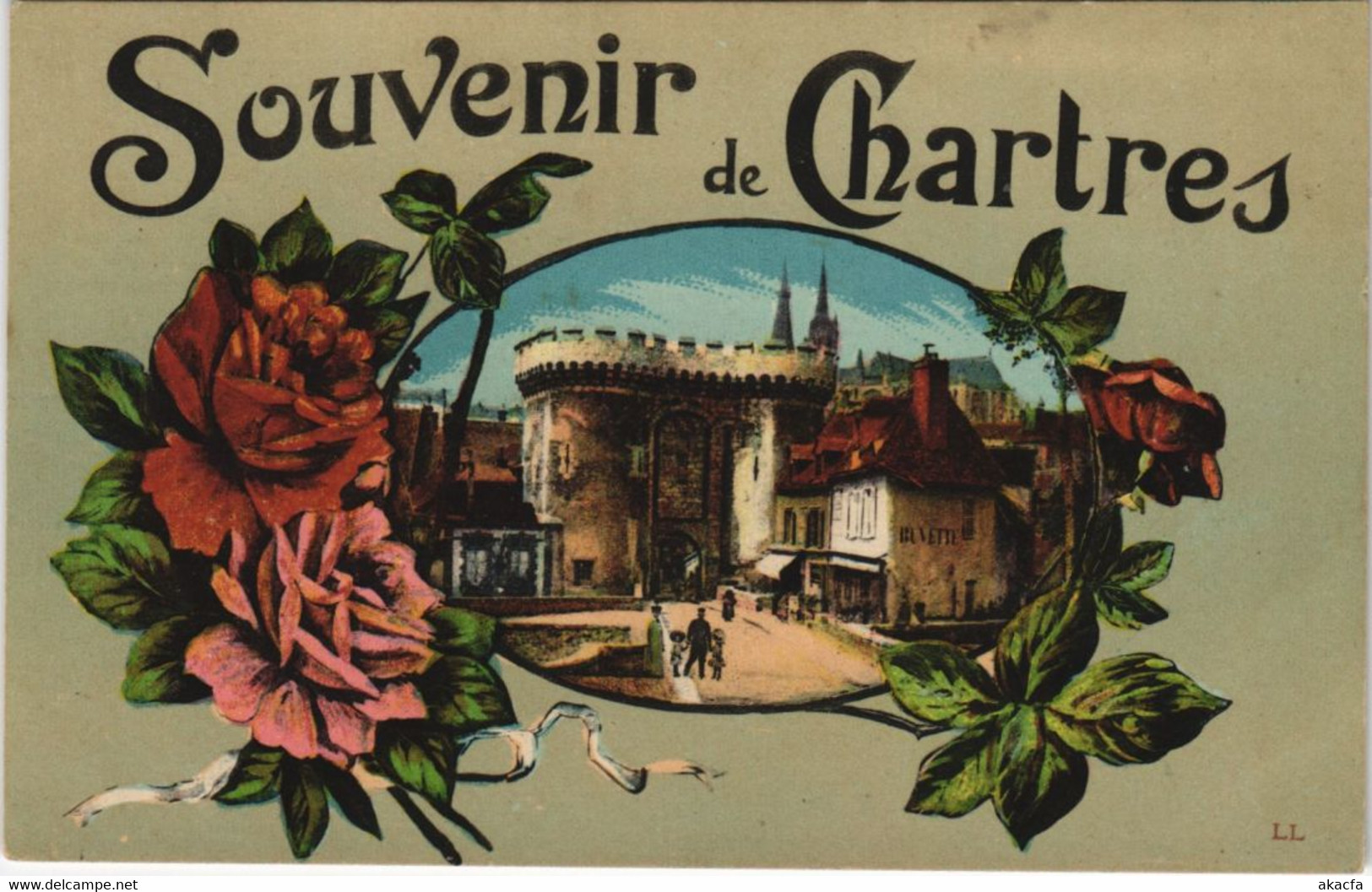 CPA Souvenir de CHARTRES (34091)