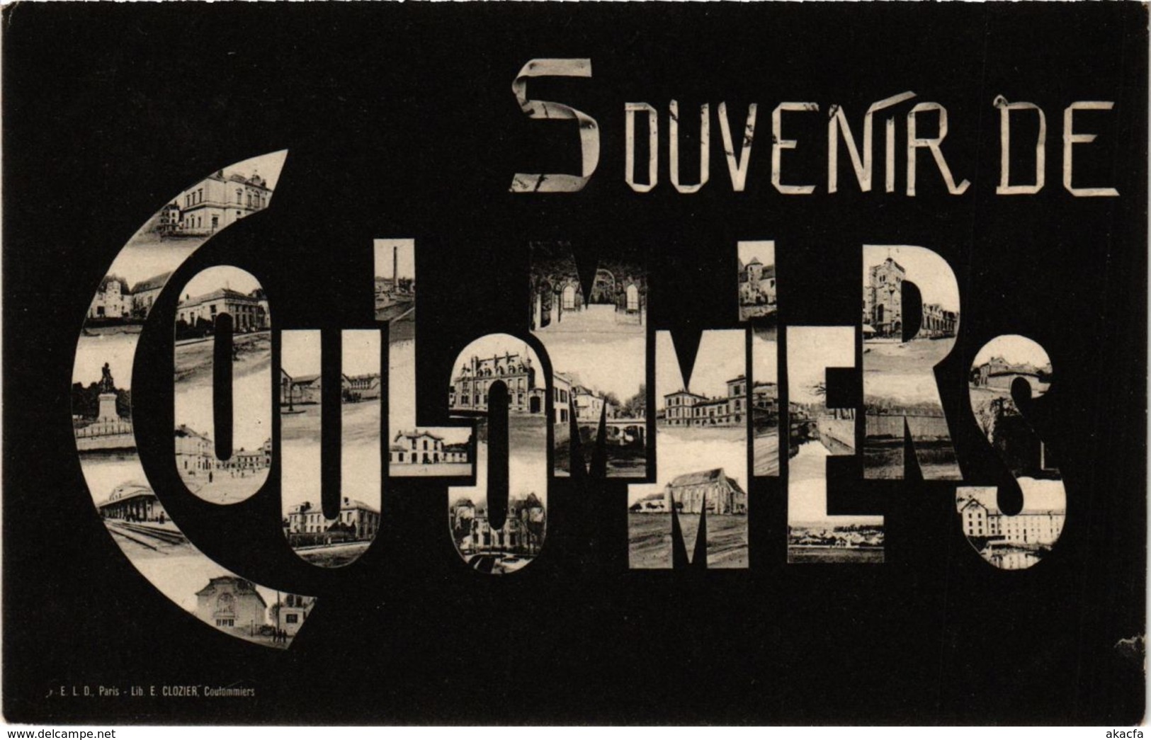 CPA Souvenir de COULOMMIERS (249708)