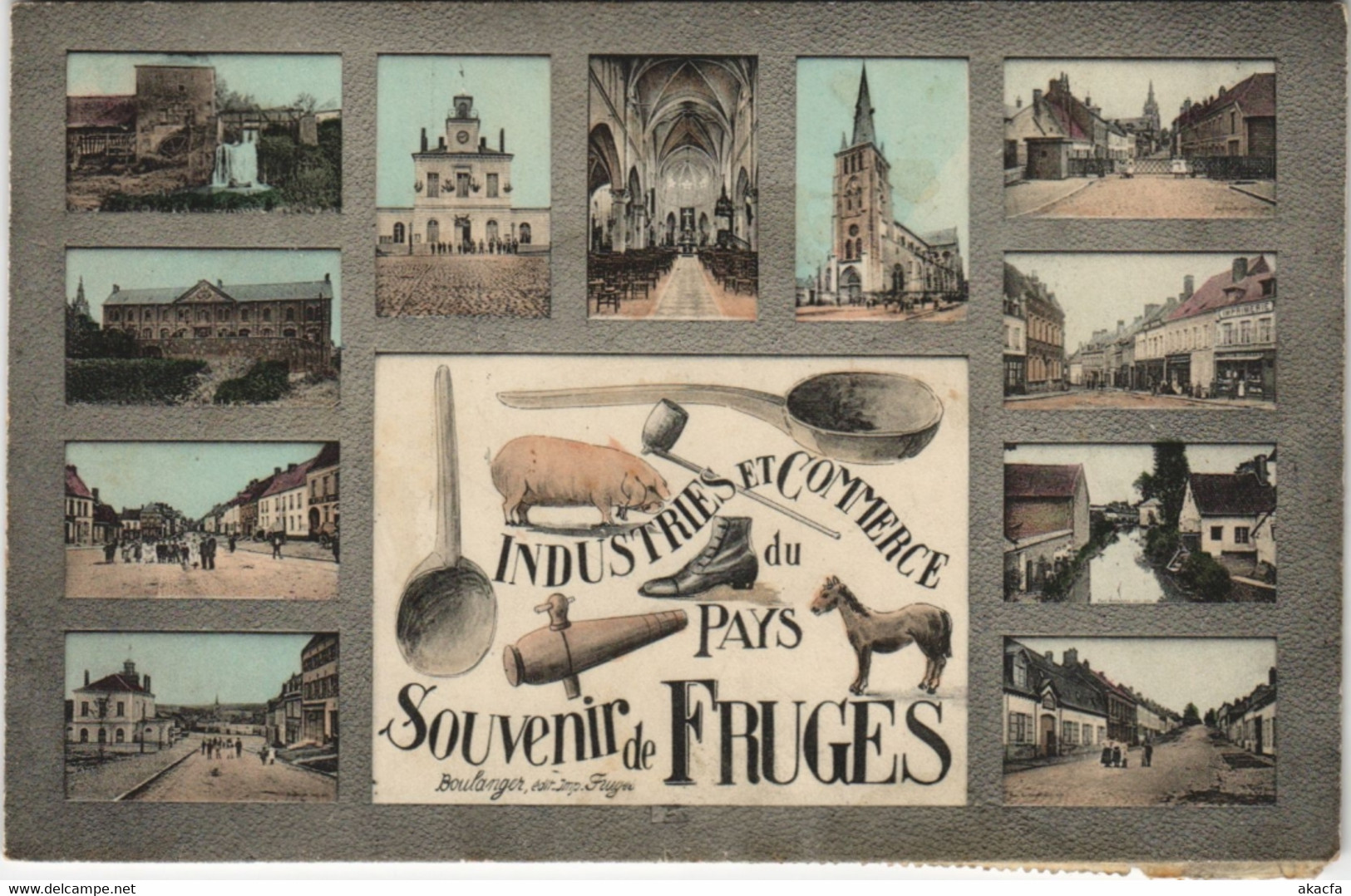 CPA Souvenir de FRUGES (129588)