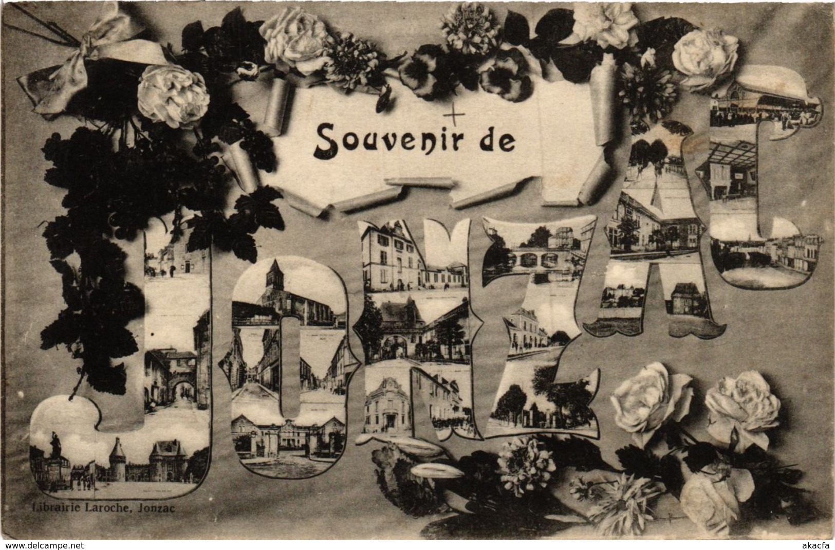 CPA Souvenir de Jonzac (975463)