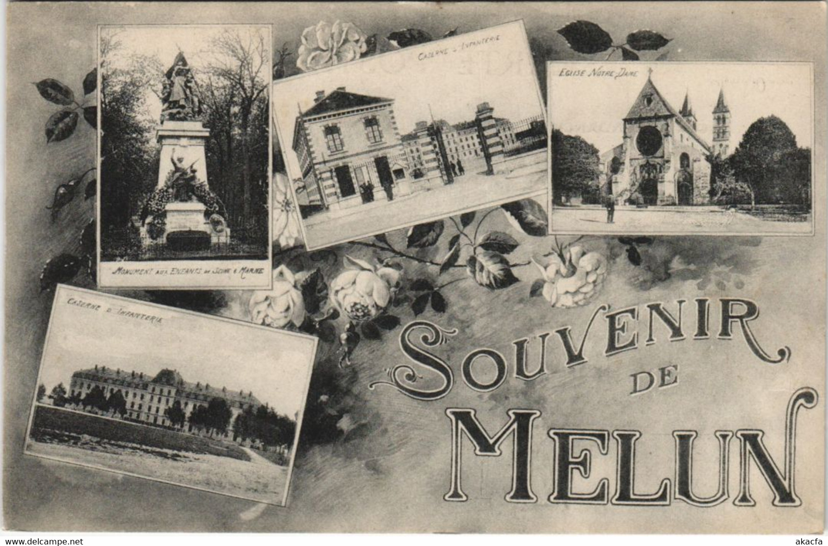 CPA Souvenir de MELUN (806362)