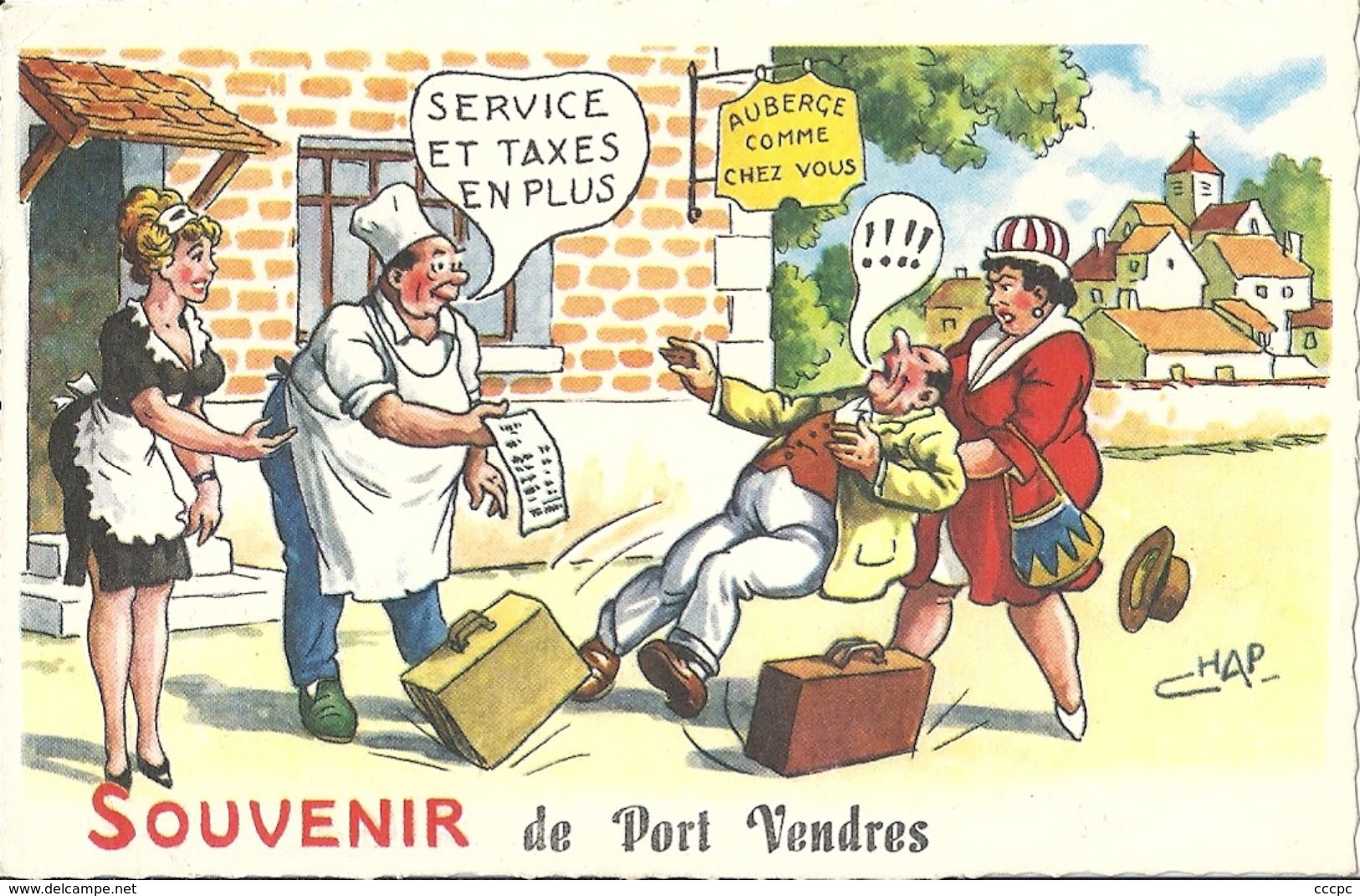 CPA Souvenir de Port Vendres