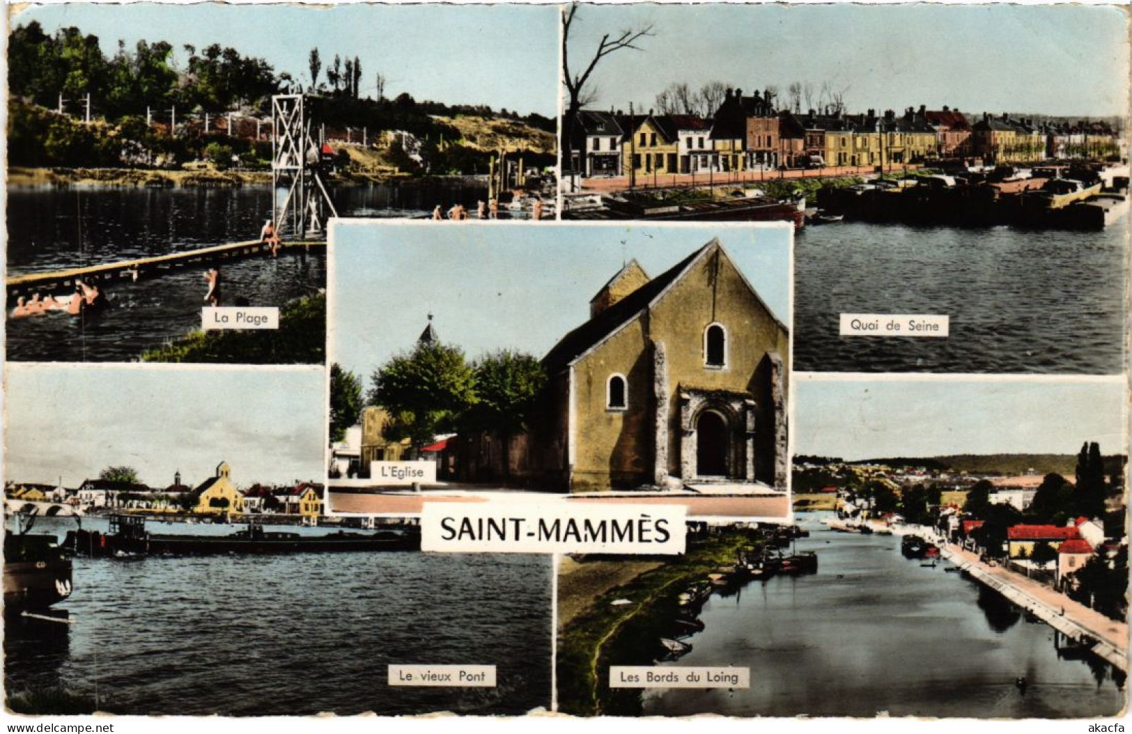 CPA Souvenir de Saint-Mammes FRANCE (1300963)