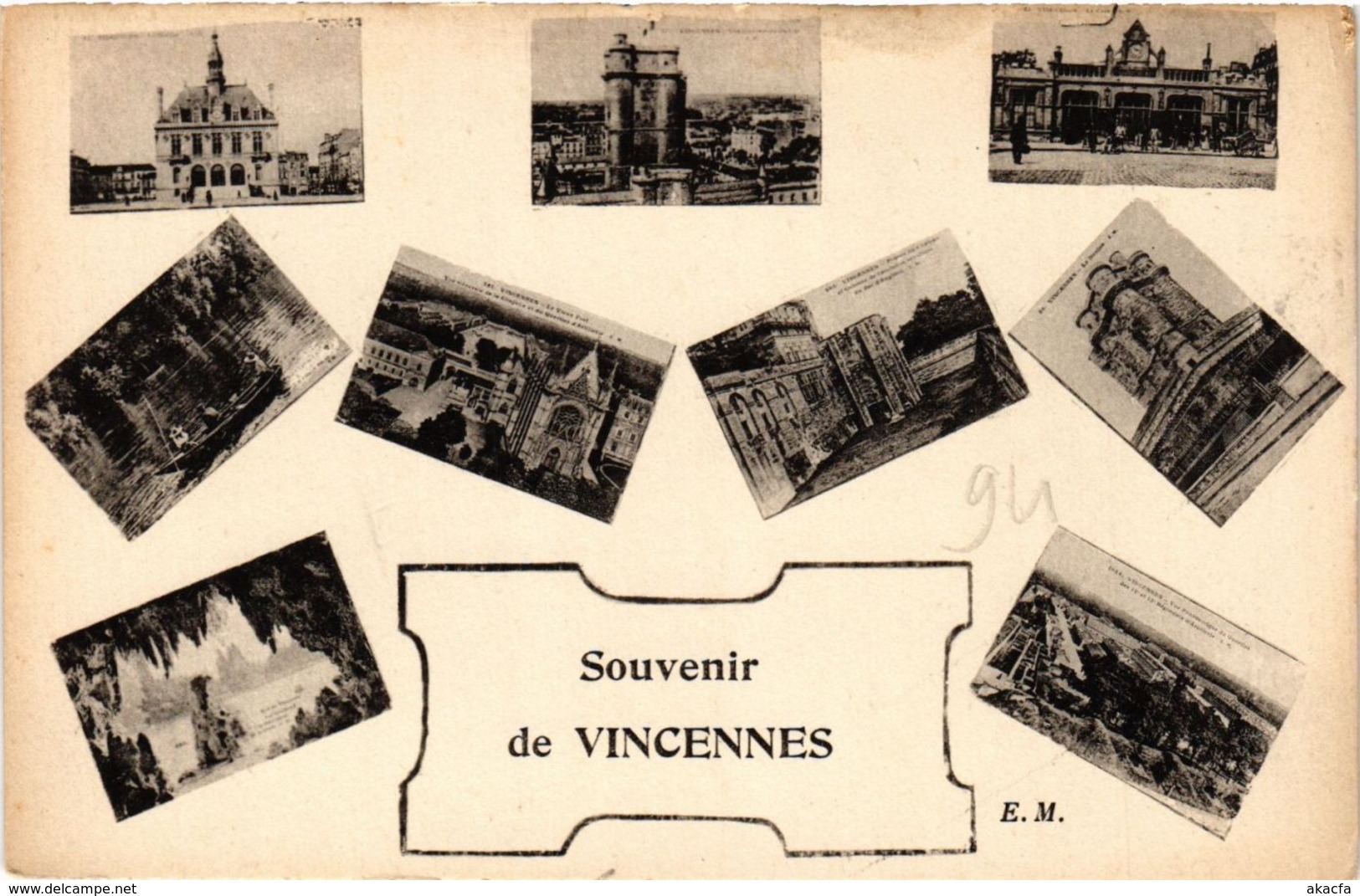 CPA Souvenir de VINCENNES (259945)