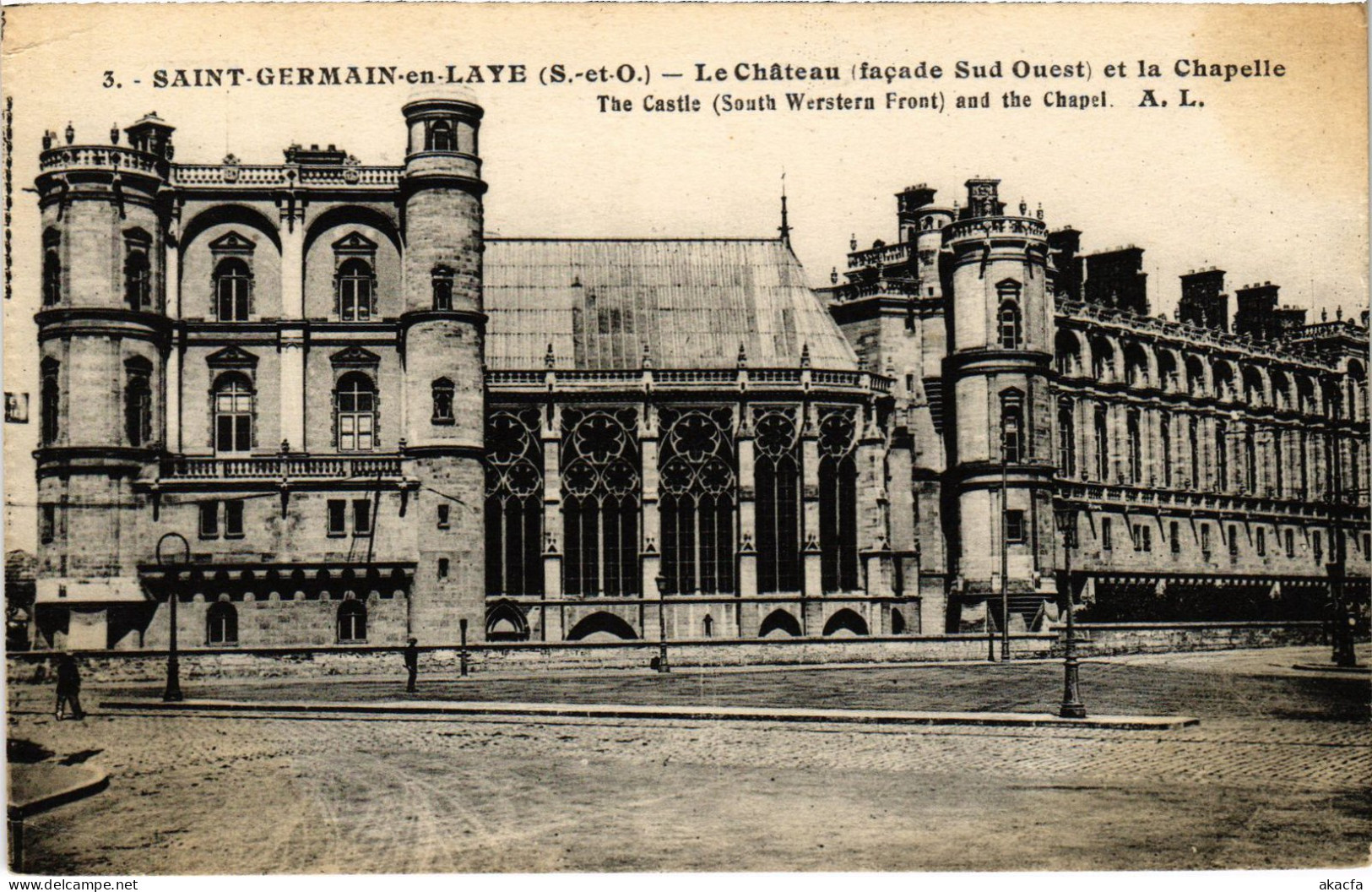 CPA St Germain en Laye Chateau (1401599)