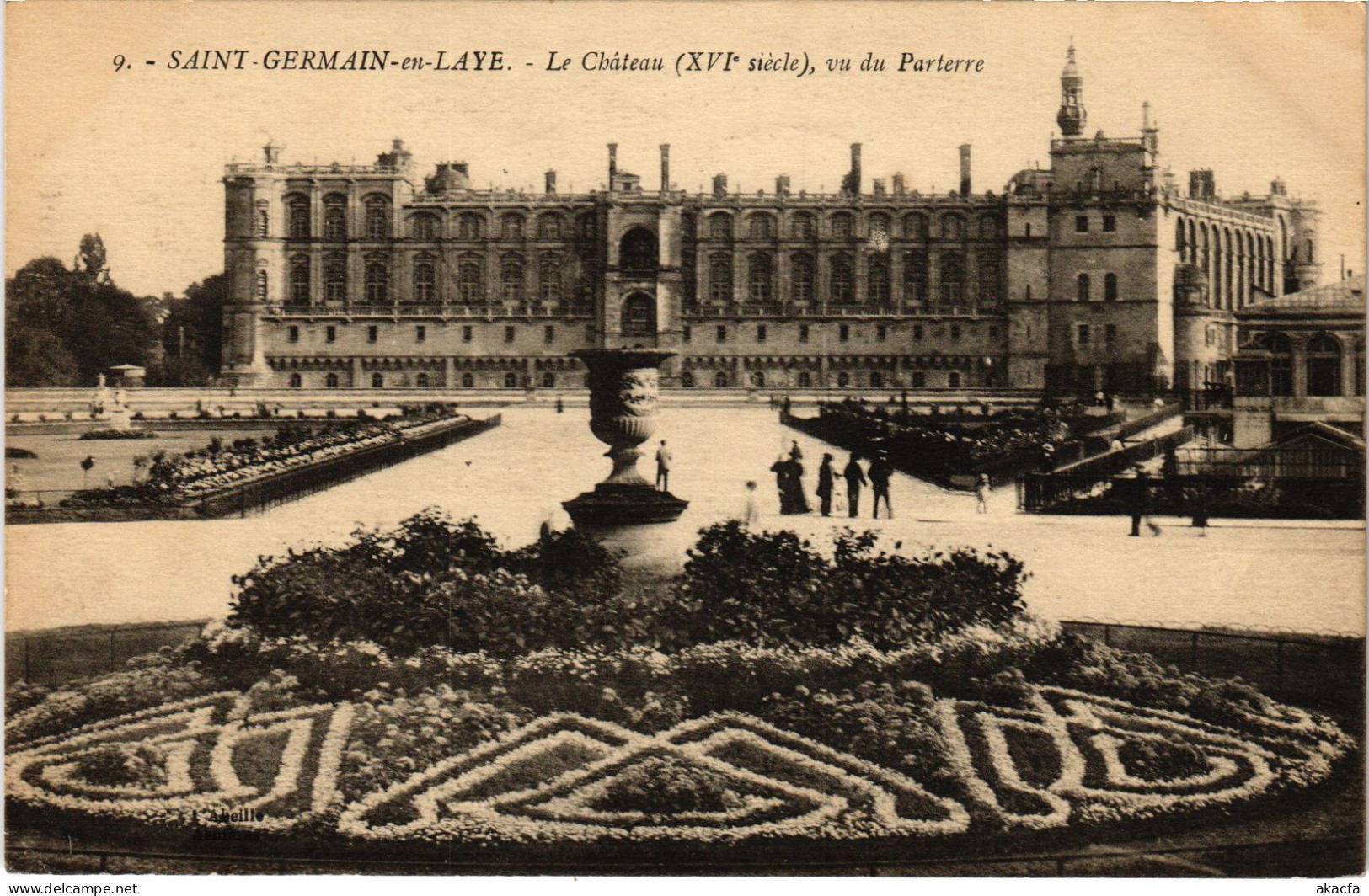 CPA St Germain en Laye Chateau (1401647)