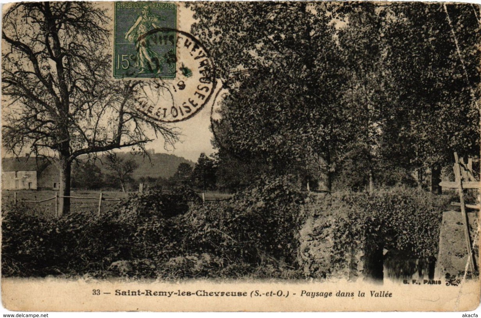 CPA St-RÉMY-les-CHEVREUSE - Paysage dans la Vallée (102733)