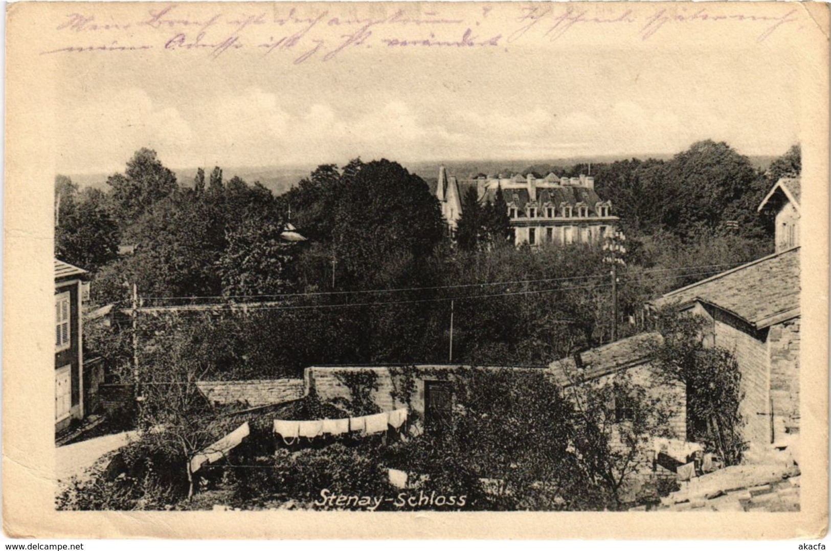 CPA Stenay - Chateau - Schloss (1036840)