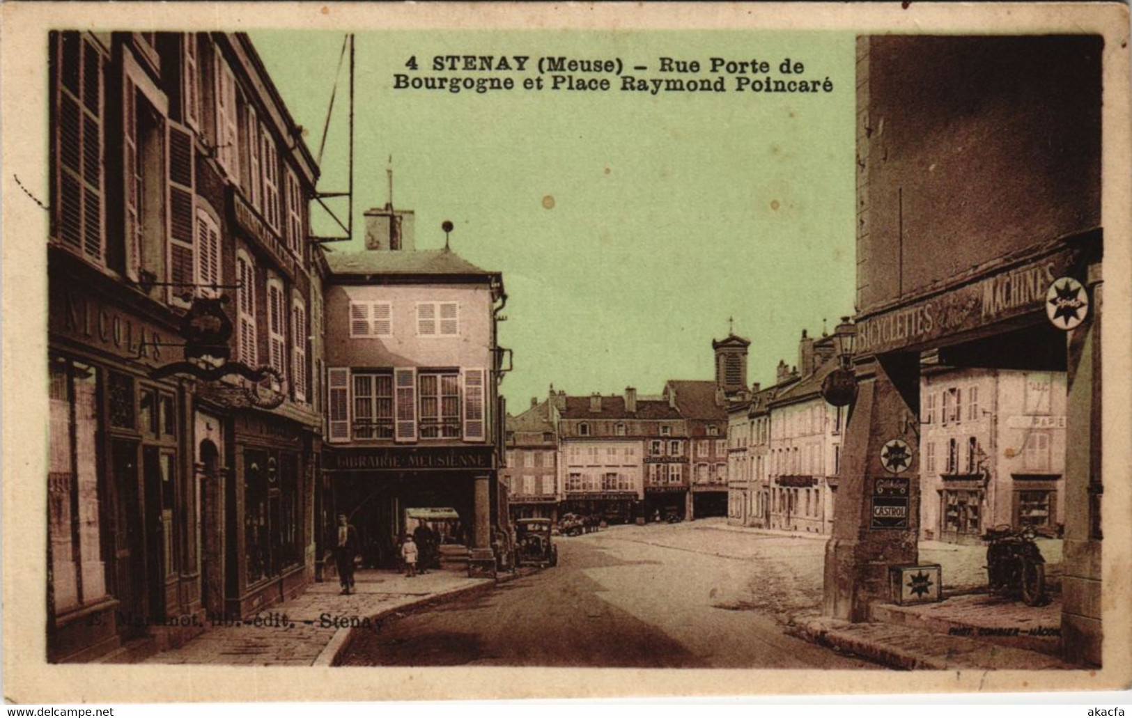 CPA Stenay - Rue porte de (118524)