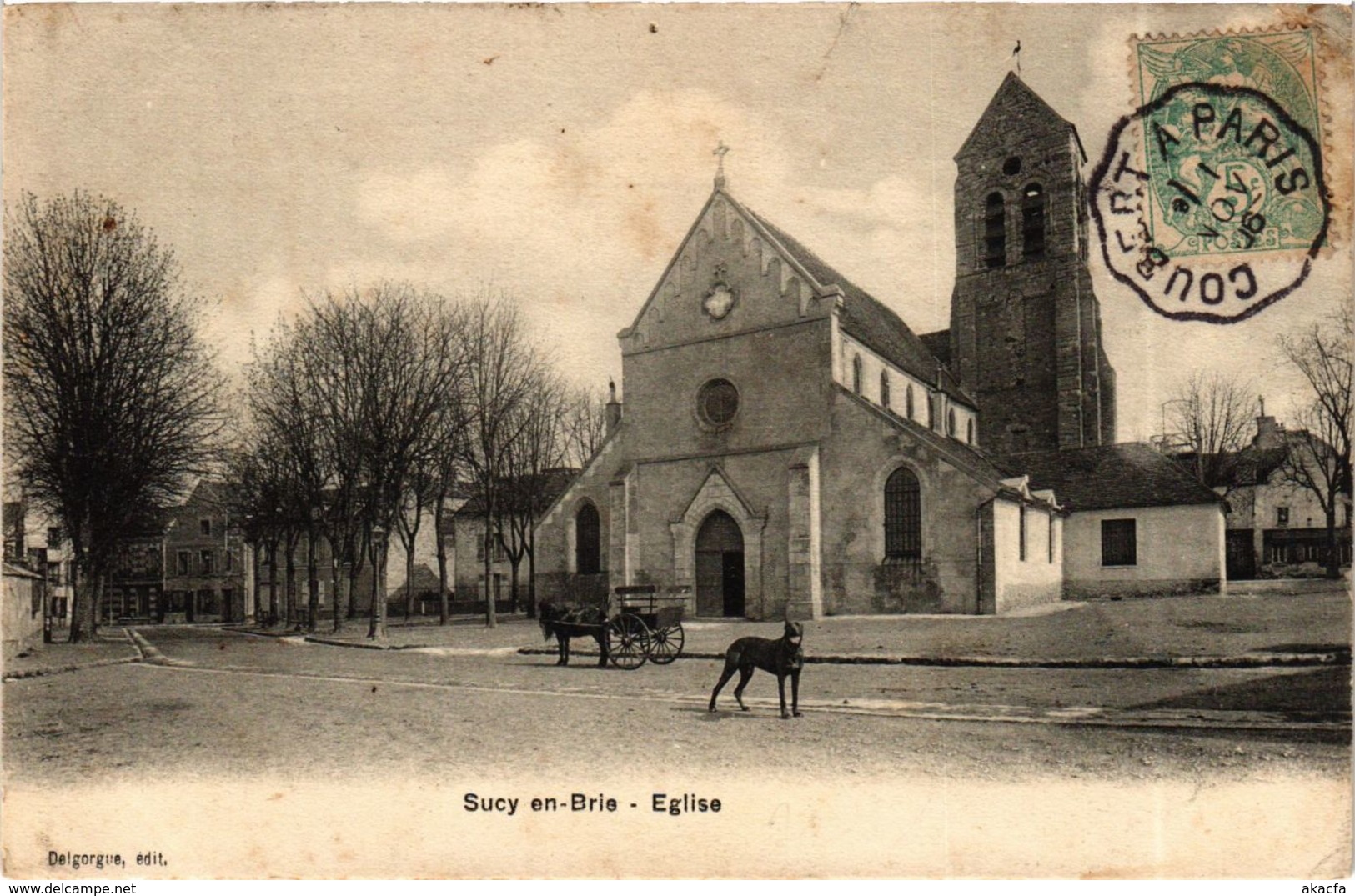 CPA SUCY-en-BRIE Église (869678)