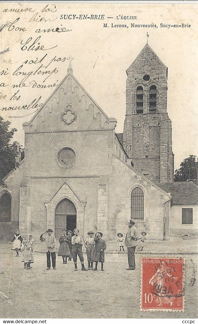 CPA Sucy-en-Brie L'Eglise