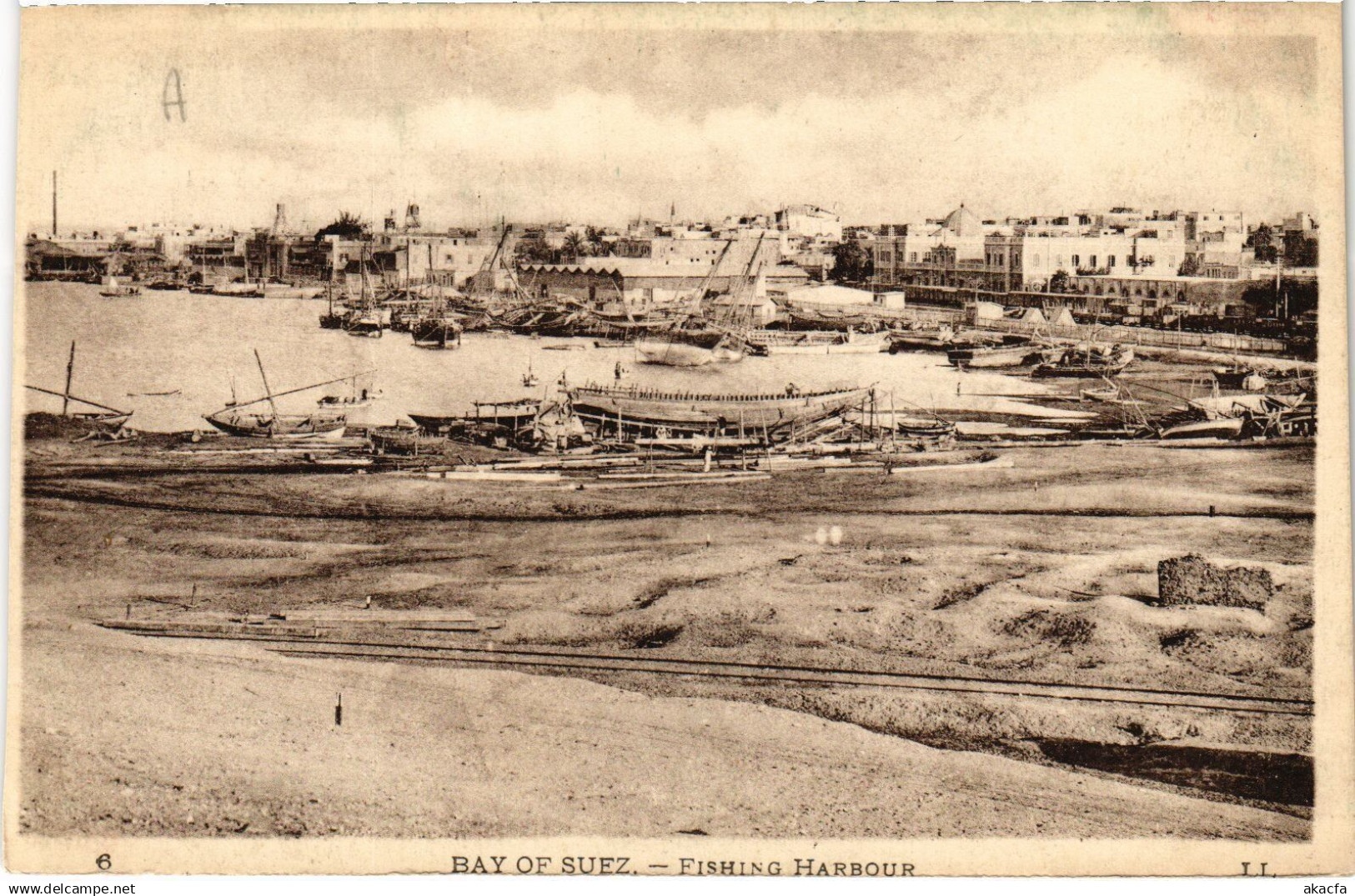 CPA SUEZ Bay of Suez - Fishing Harbour EGYPT (1324078)