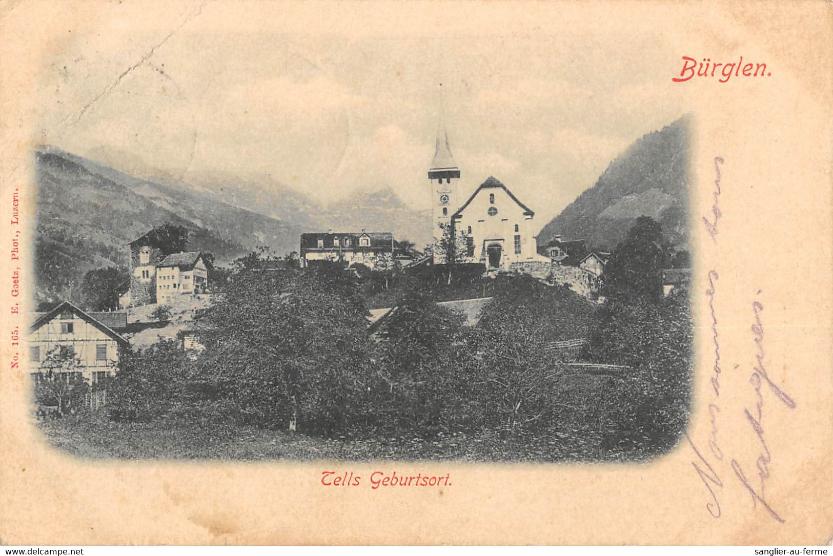 CPA SUISSE BURGLEN TELLS GEBURTSORT