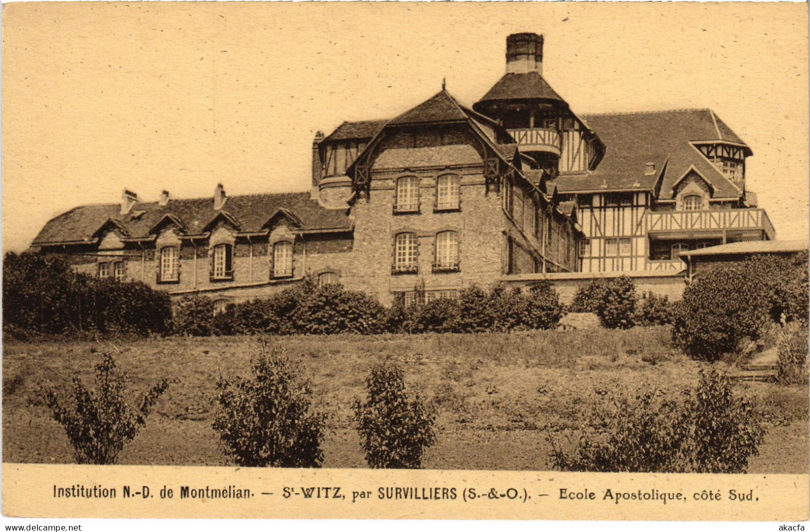 CPA Survilliers Ecole Apostolique, cote Sud FRANCE (1307826)