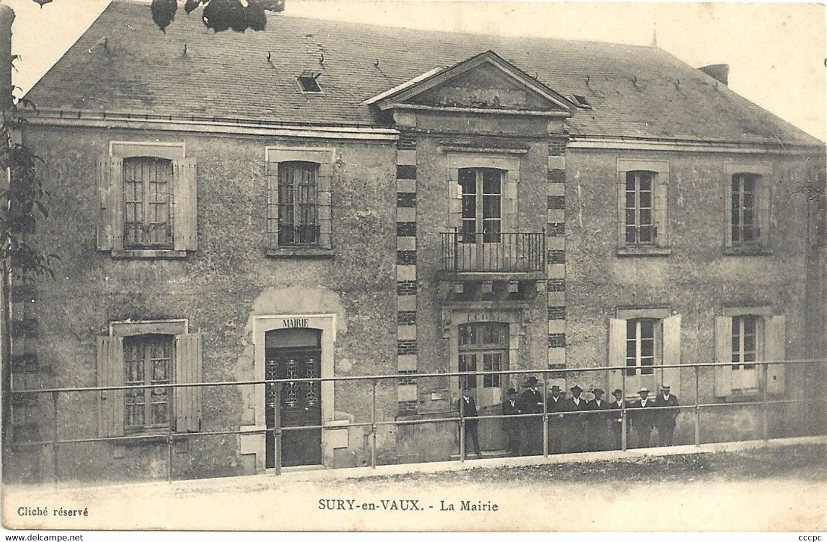 CPA Sury-en-Vaux La Mairie