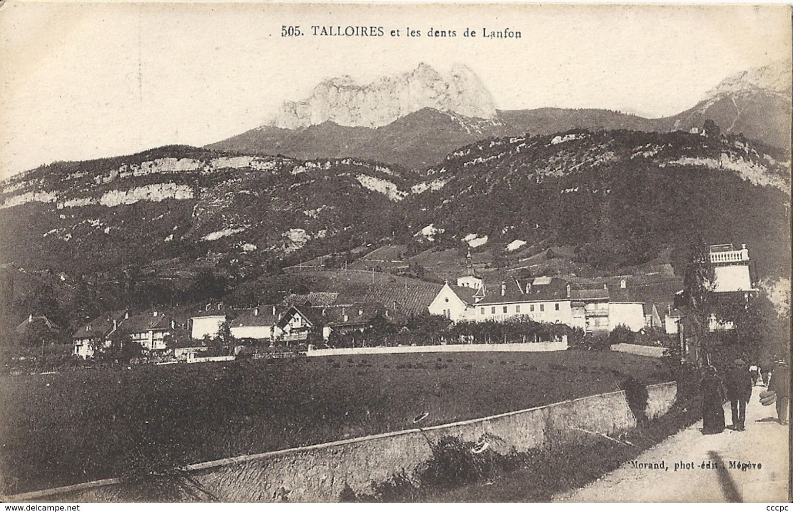 CPA Talloires et les dents de Lanfon