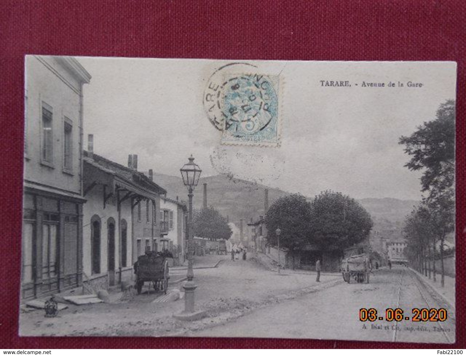 CPA - Tarare - Avenue de la Gare