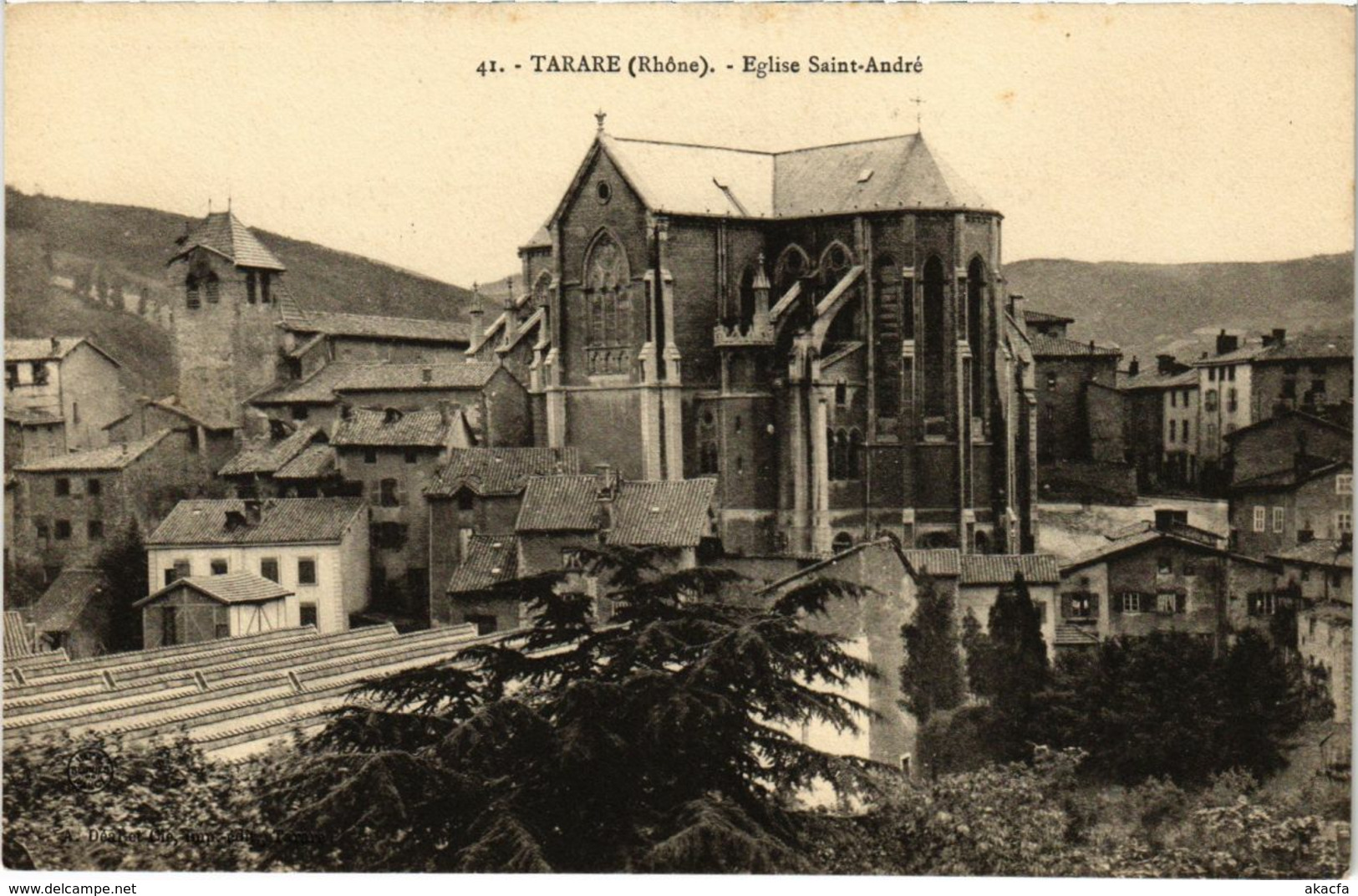 CPA Tarare - Eglise Saint-Andre (1036249)