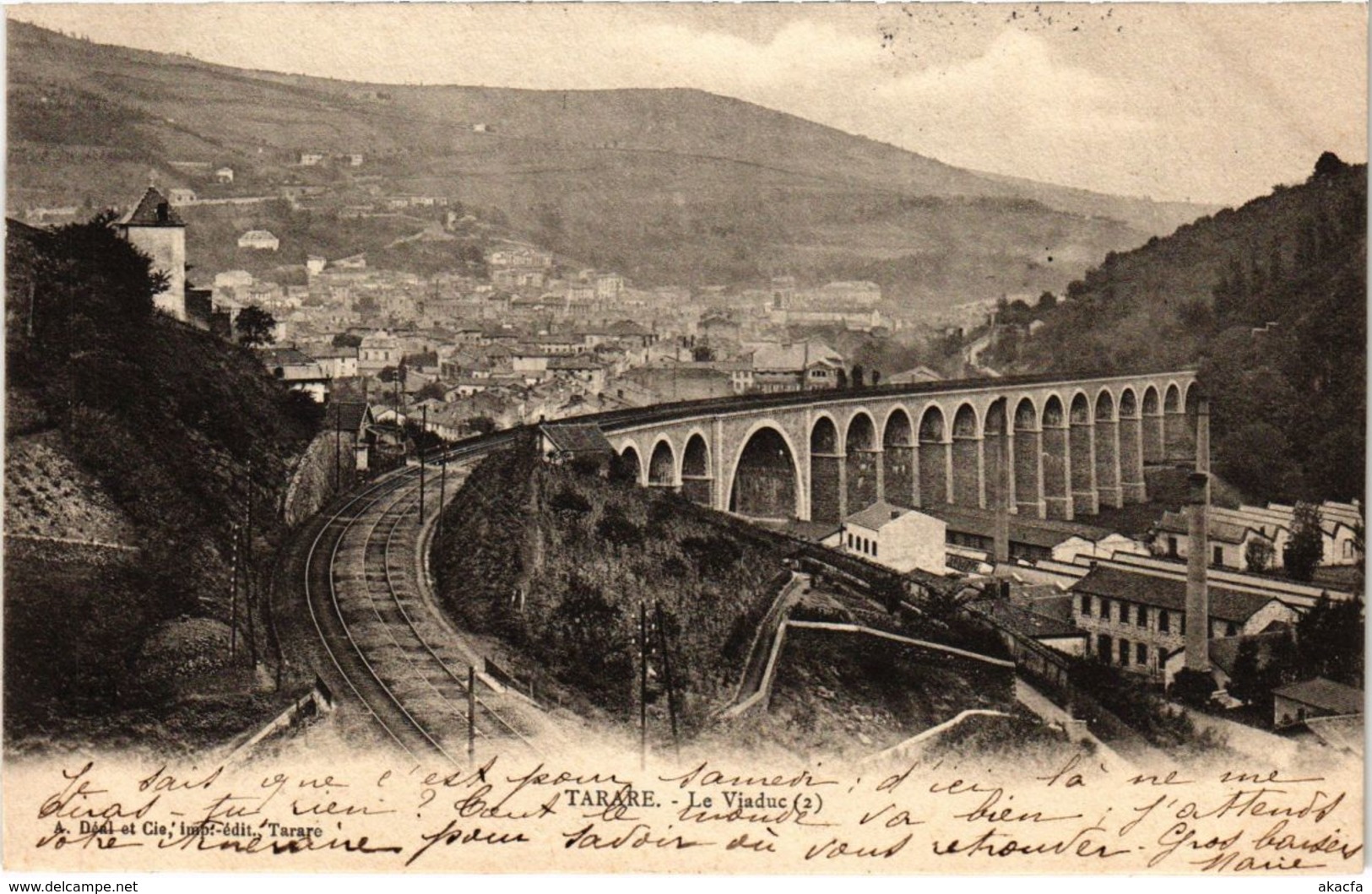 CPA Tarare - Le Viaduc (1036241)