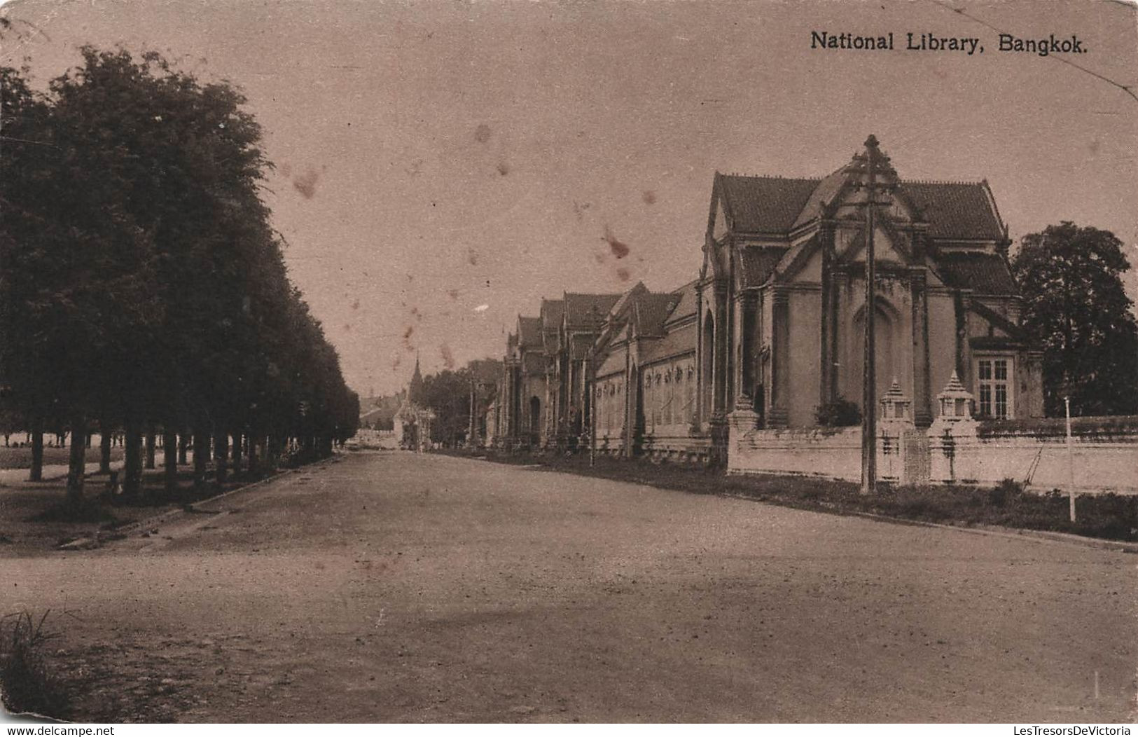 CPA Thailande - BANGKOK - National Library