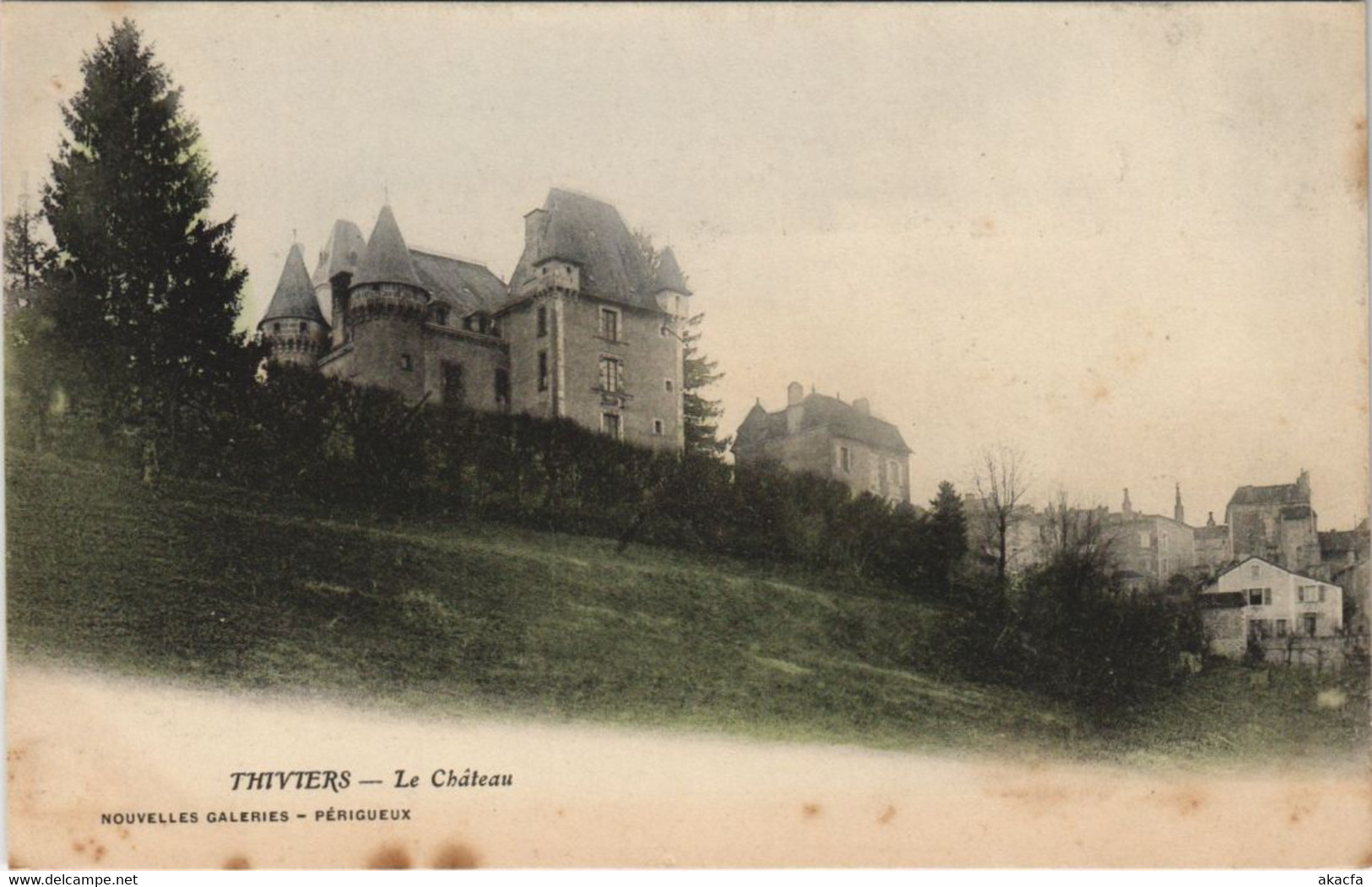 CPA Thiviers- Le Chateau FRANCE (1073336)