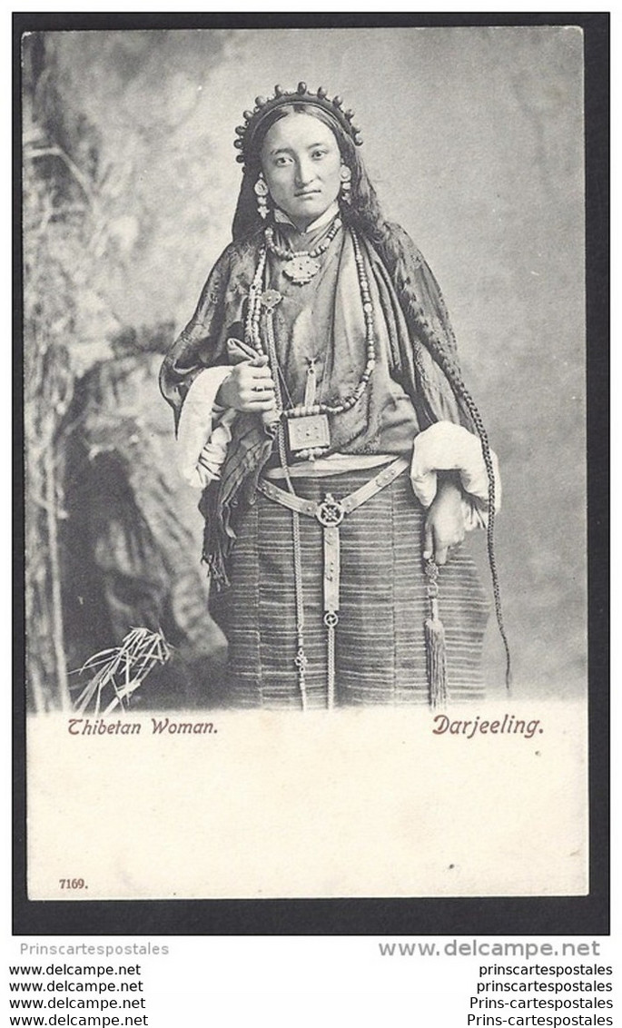 CPA Tibetan Woman Darjeeling