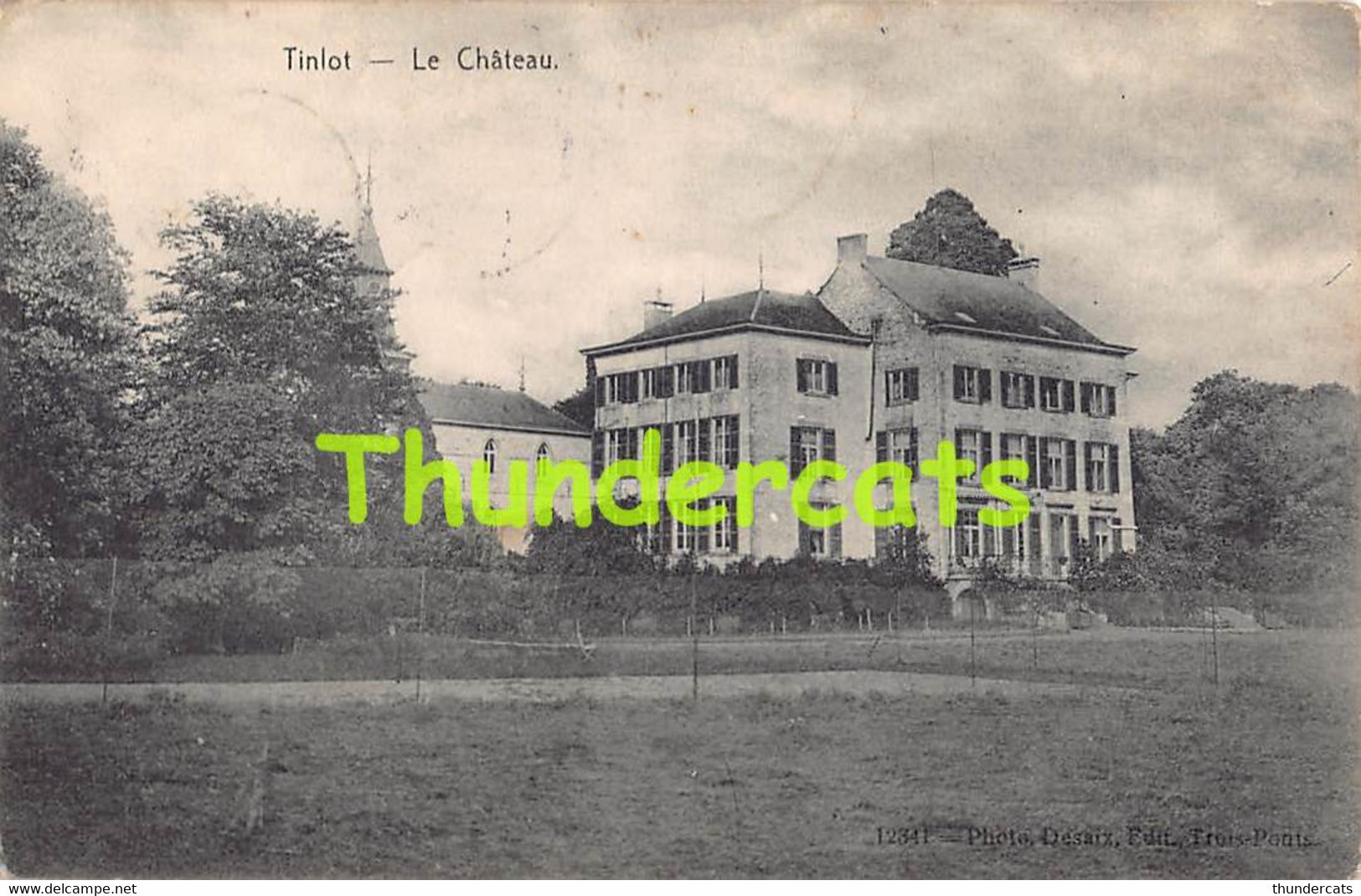 CPA  TINLOT LE CHATEAU