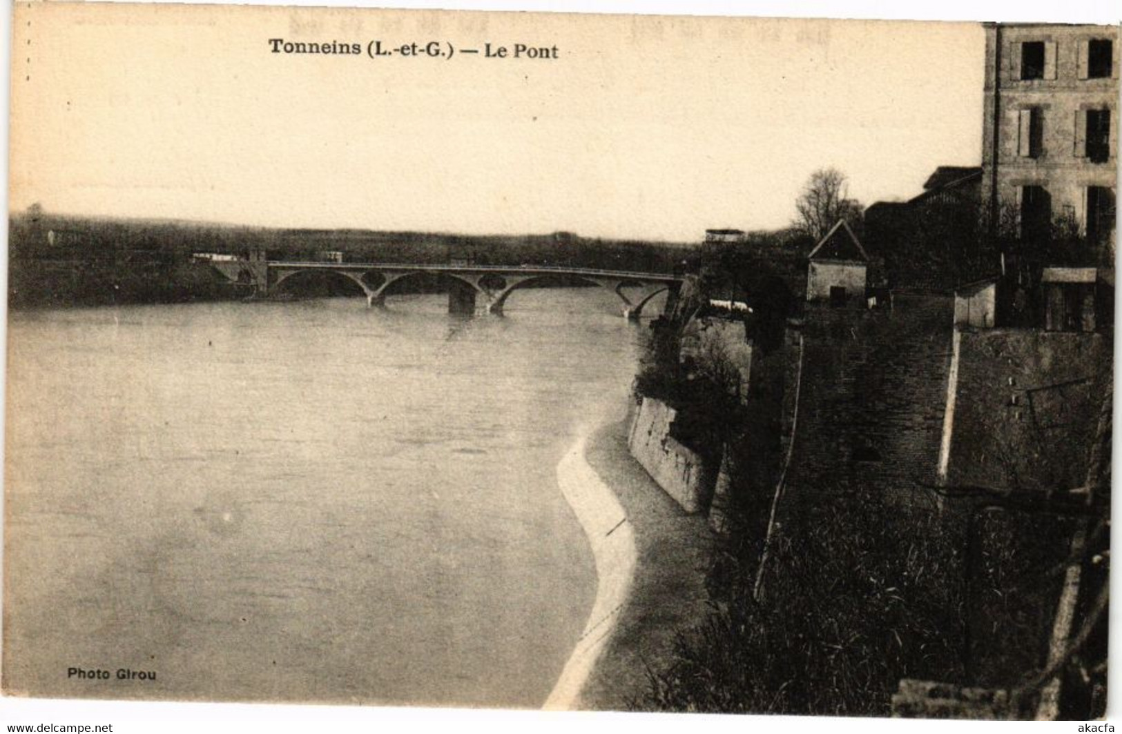 CPA TONNEINS-Le Pont (263996)