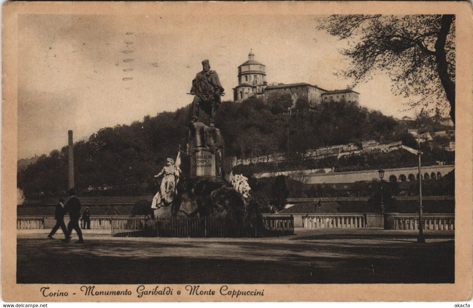 CPA Torino Monumento Garibaldi PIEMONTE ITALY (809031)