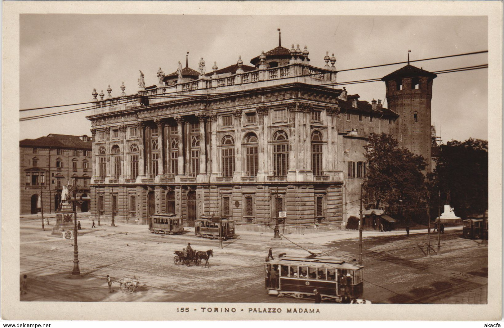 CPA Torino Palazzo Madama PIEMONTE ITALY (809337)