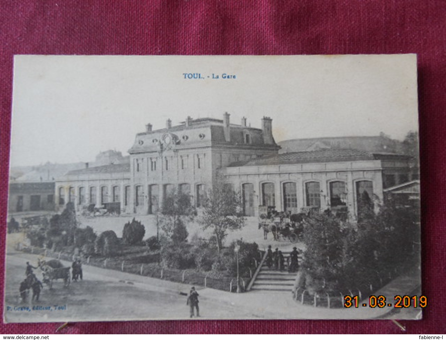 CPA - Toul - La Gare