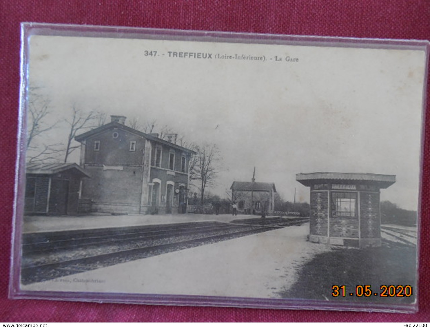 CPA - Treffieux - La Gare