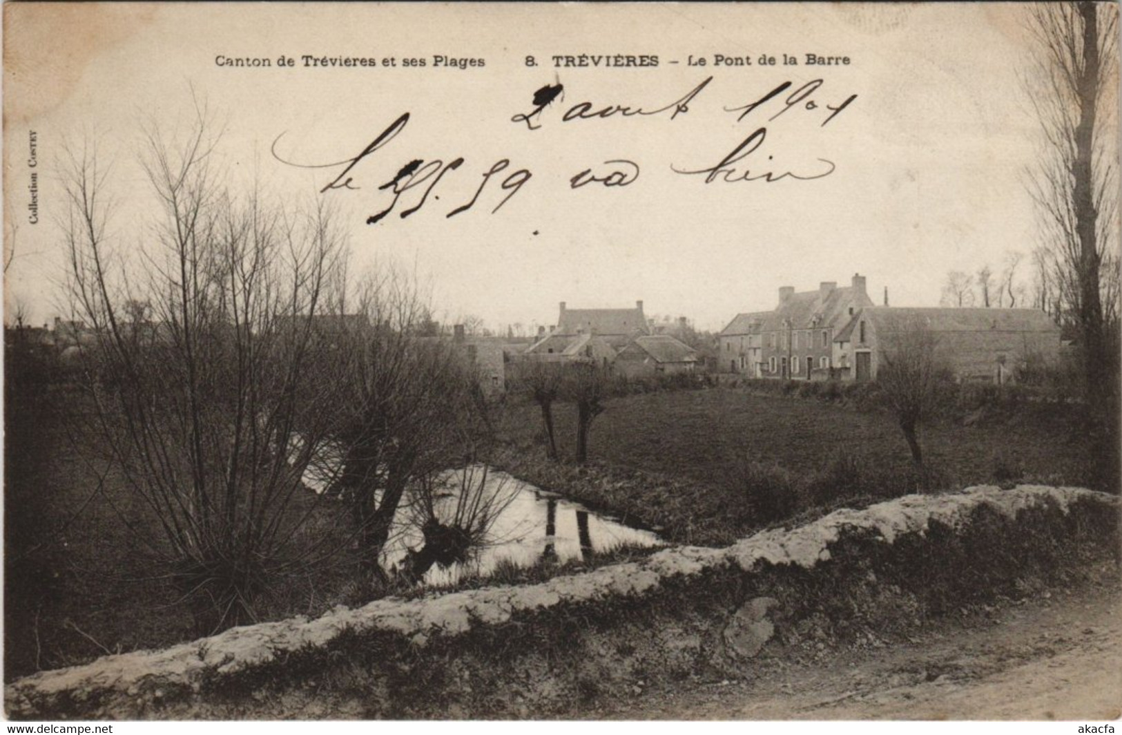 CPA TREVIERES - Le Pont de la Barre (141376)