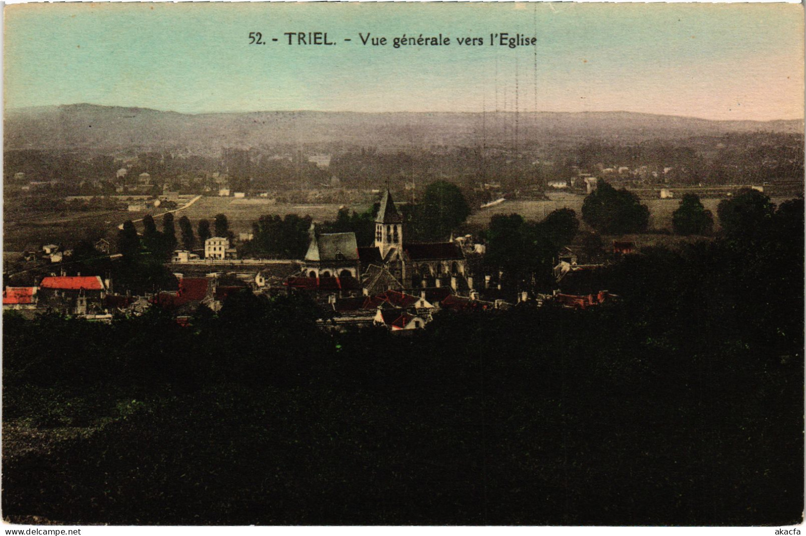 CPA TRIEL-sur-SEINE Vue Generale (1386164)