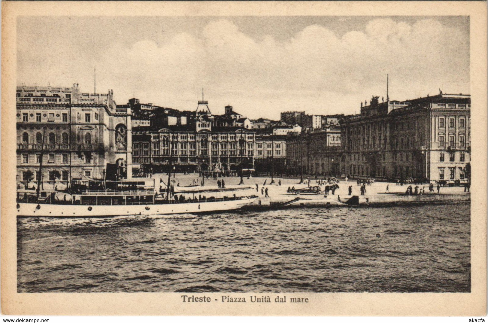 CPA Trieste Piazza Unita dal mare FRIULI-VENEZIA GIULIA ITALY (809363)