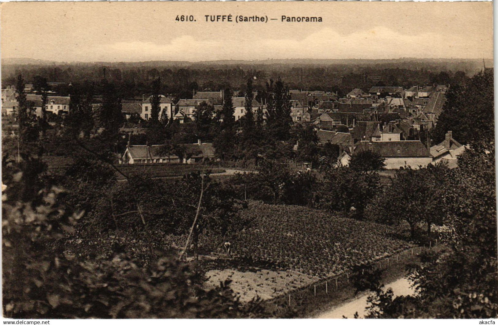 CPA TUFFE Panorama FRANCE (1433716)