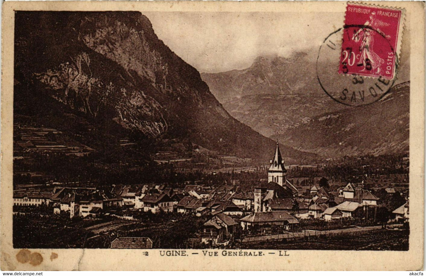 CPA UGINE - Vue générale (659163)