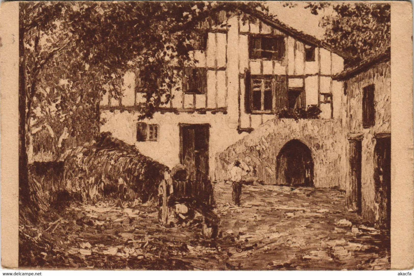 CPA URRUGNE Vieille Ferme a Urrugne (1143320)