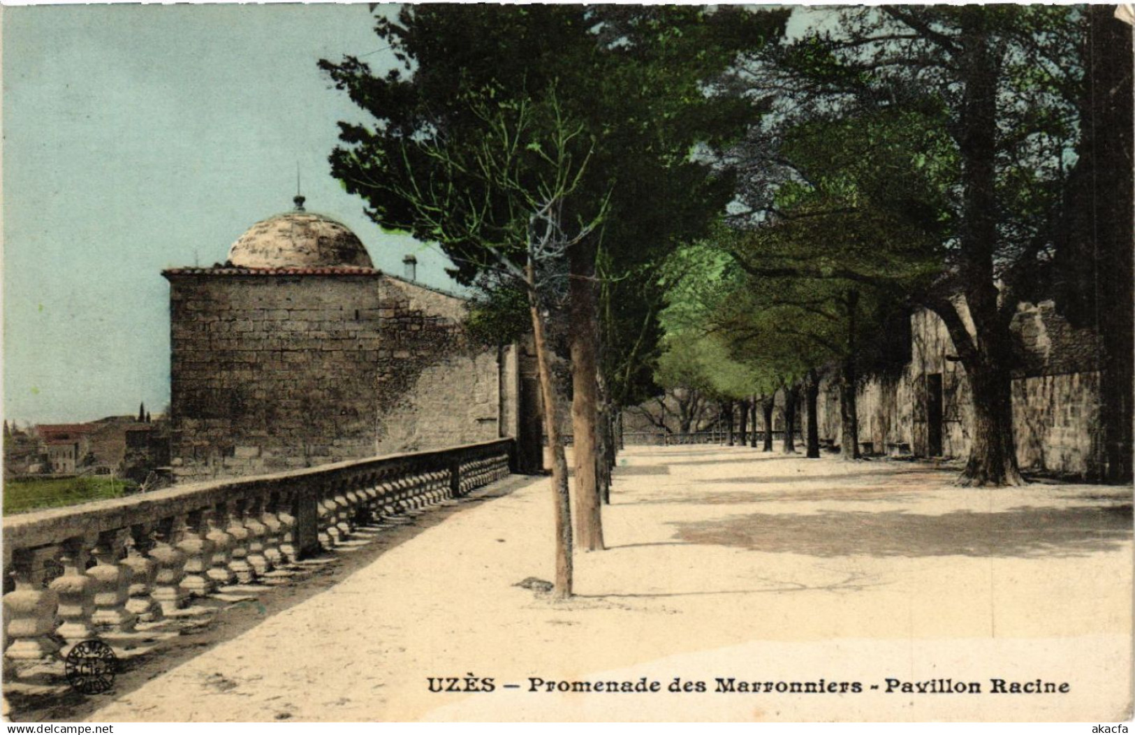 CPA UZES - Promenade des Marronniers - Pavillon Racine (459272)