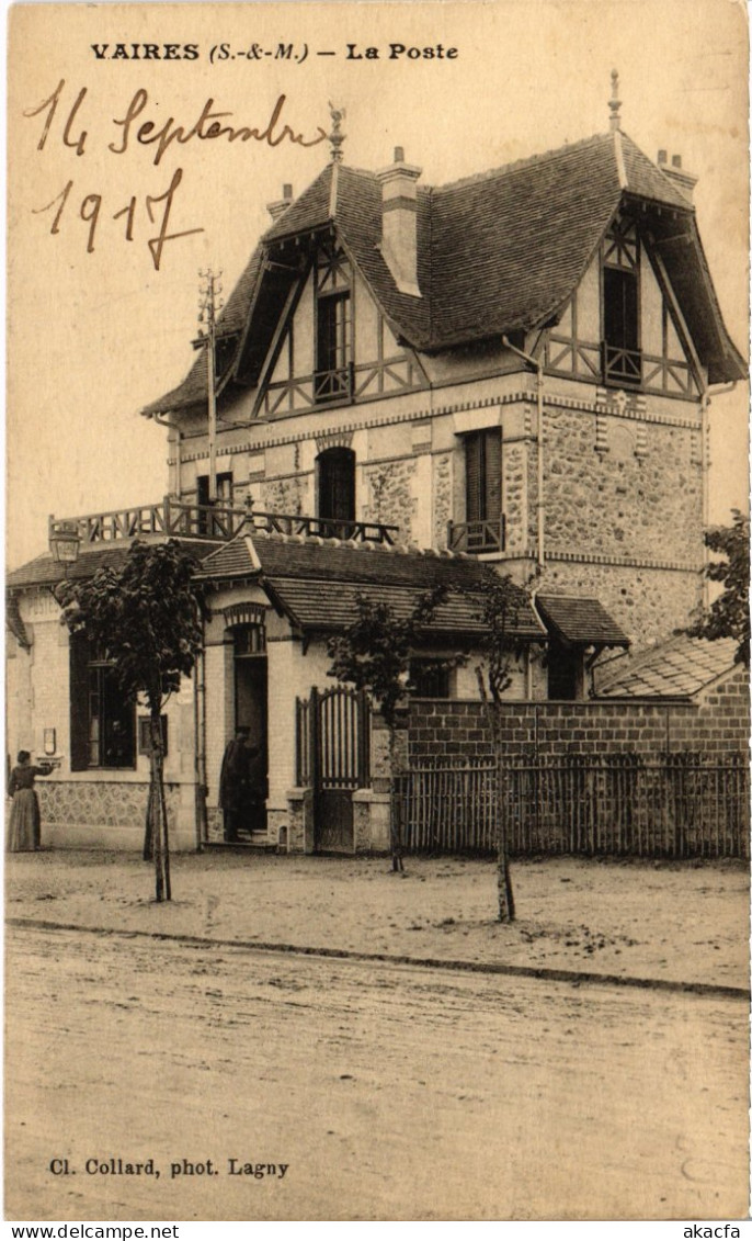 CPA VAIRES-sur-MARNE La Poste (1328713)