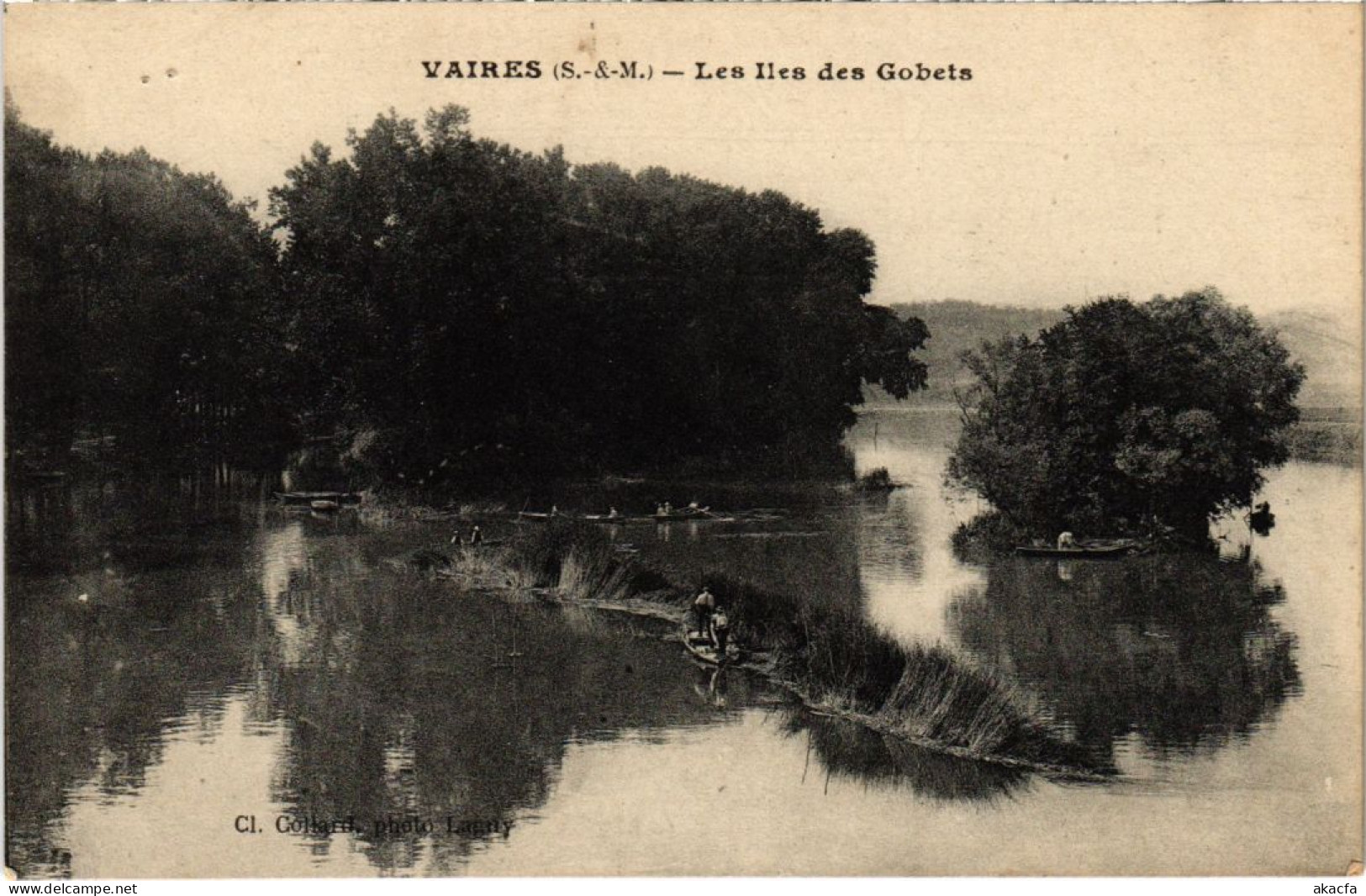 CPA VAIRES-sur-MARNE Les Iles des Gobets (1320059)