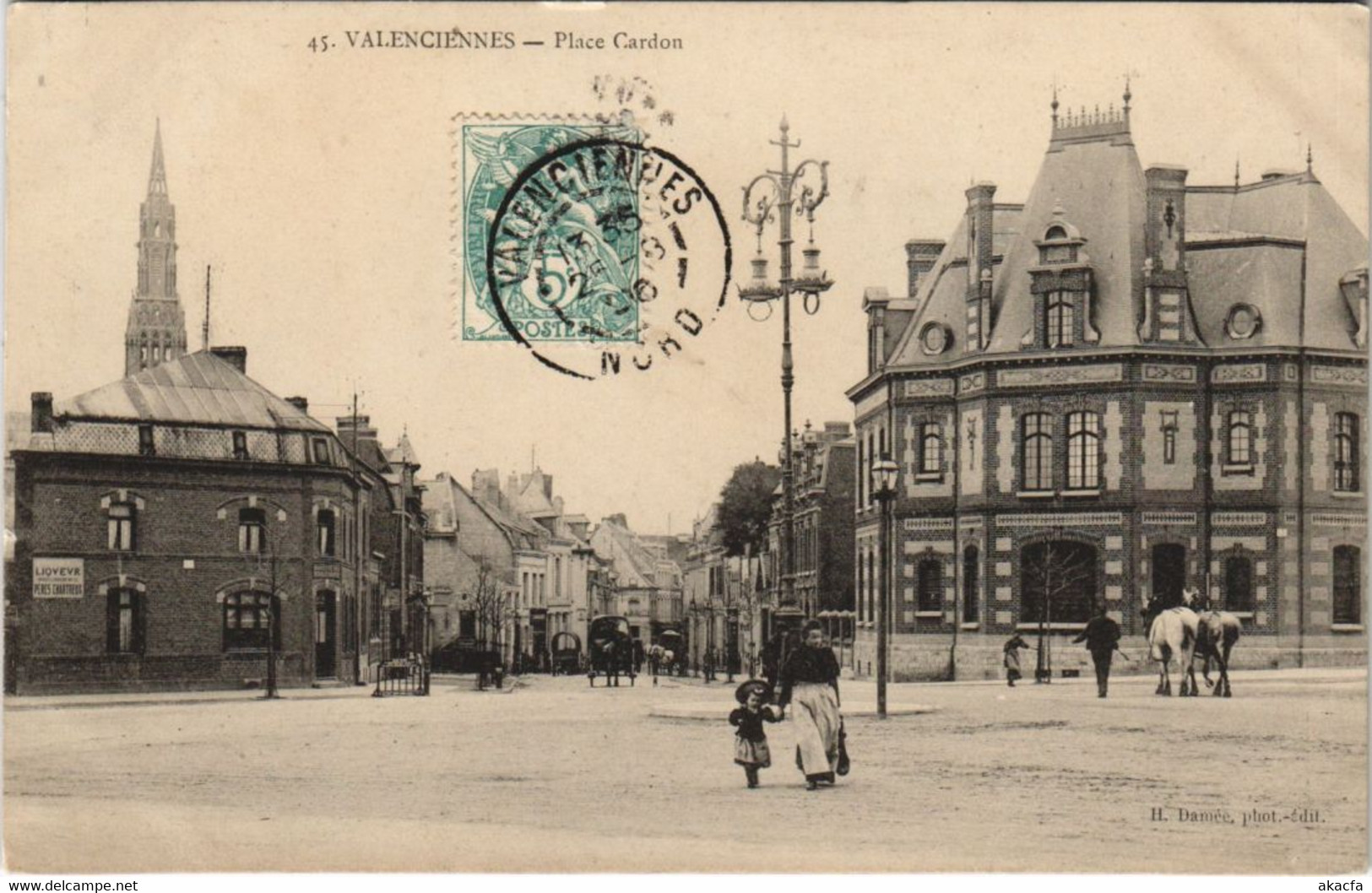 CPA VALENCIENNES - Place Gardon (136717)