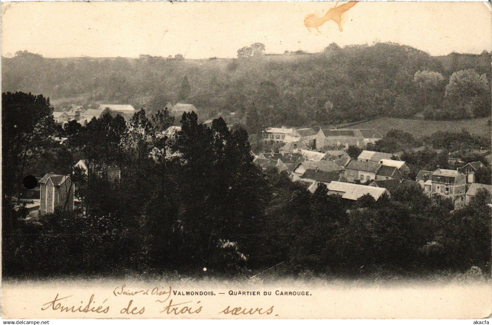 CPA Valmondois Quartier du Carrouge FRANCE (1330159)