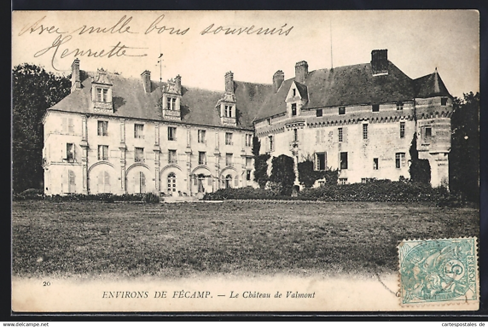 CPA Valmont, Le Château de Valmont