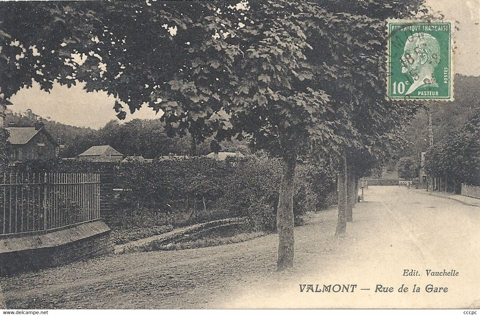 CPA Valmont Rue de la Gare