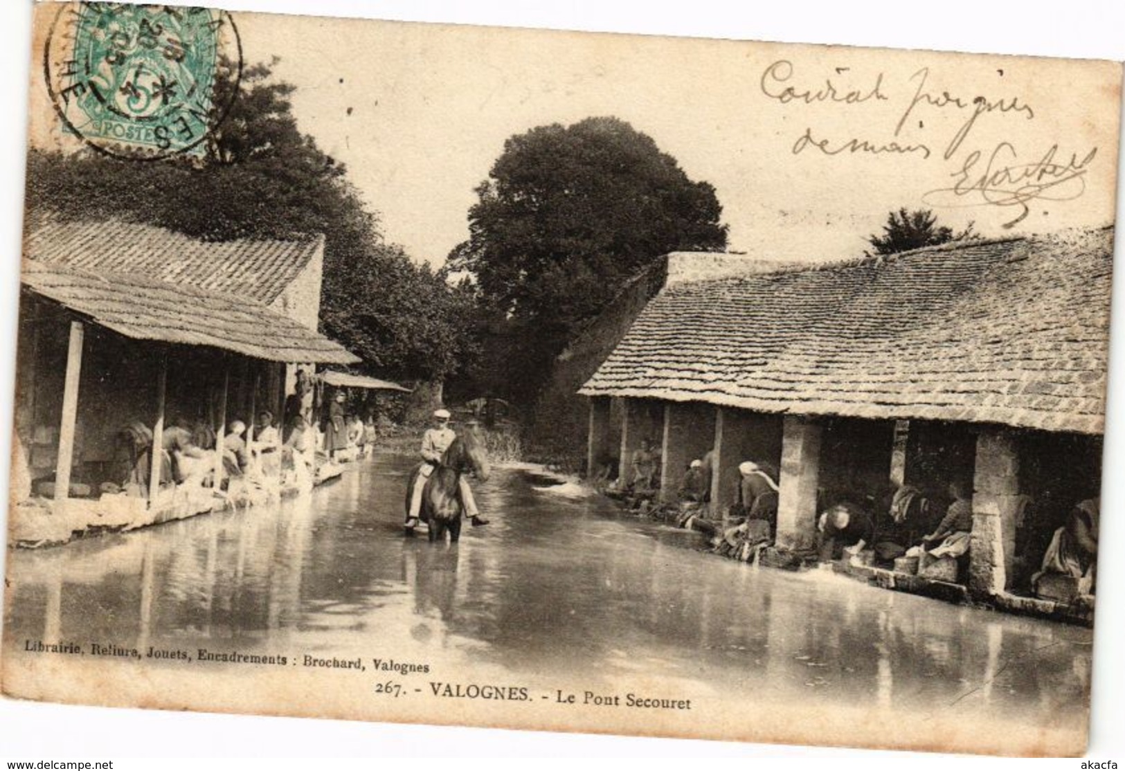 CPA VALOGNES - Le Pont Secouret (209427)