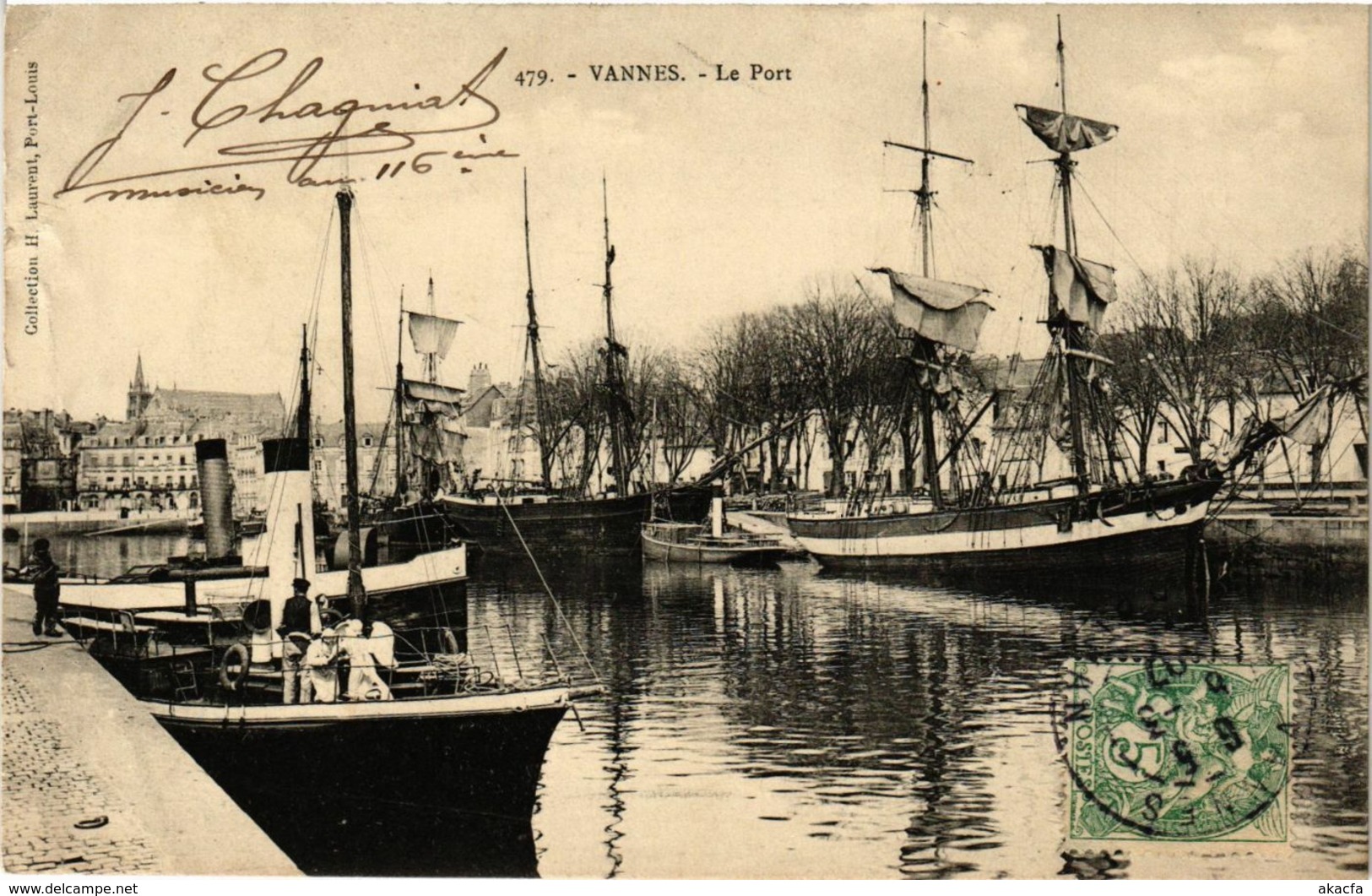 CPA VANNES - Le Port (293716)