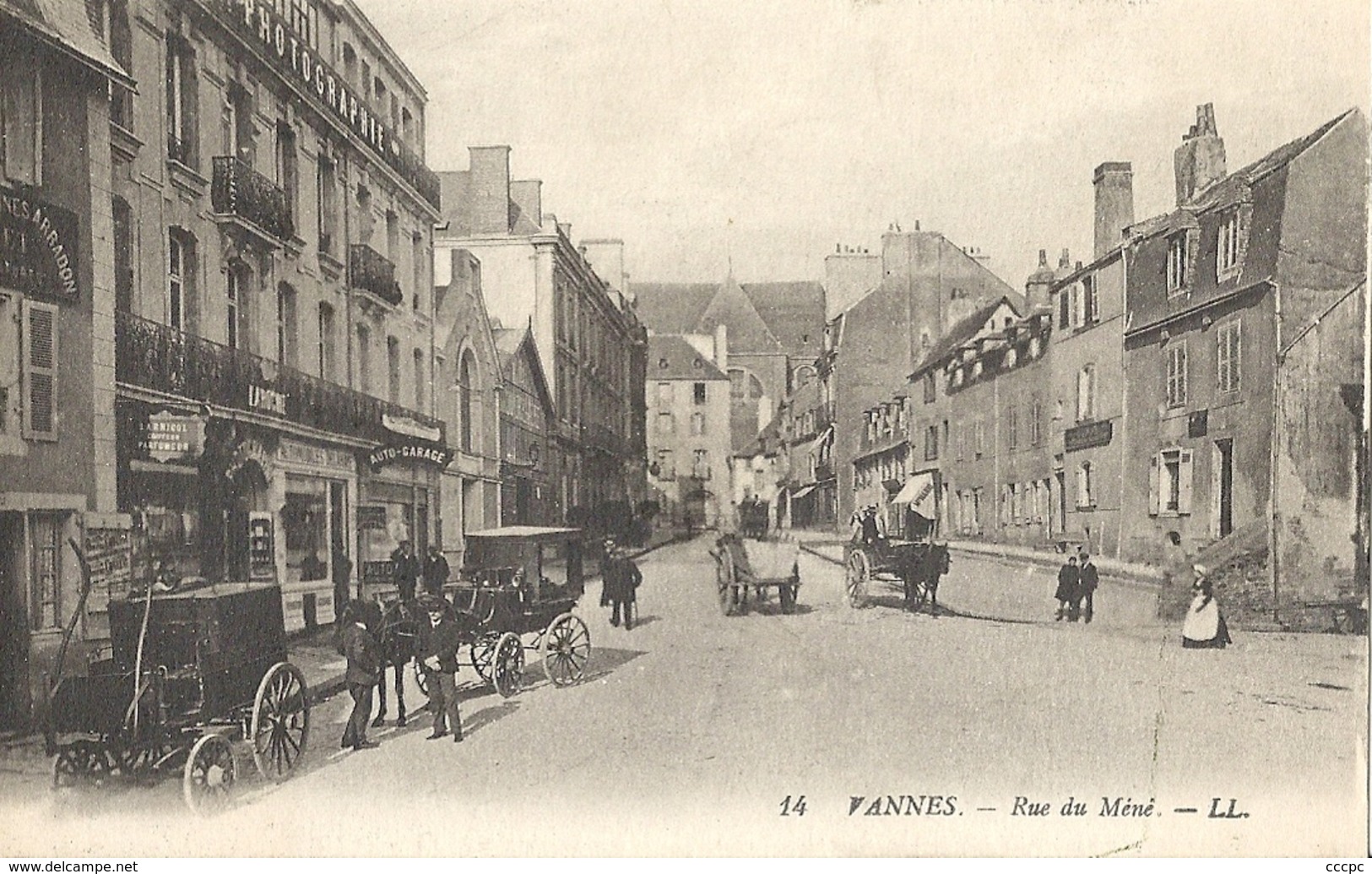 CPA Vannes Rue du Méné