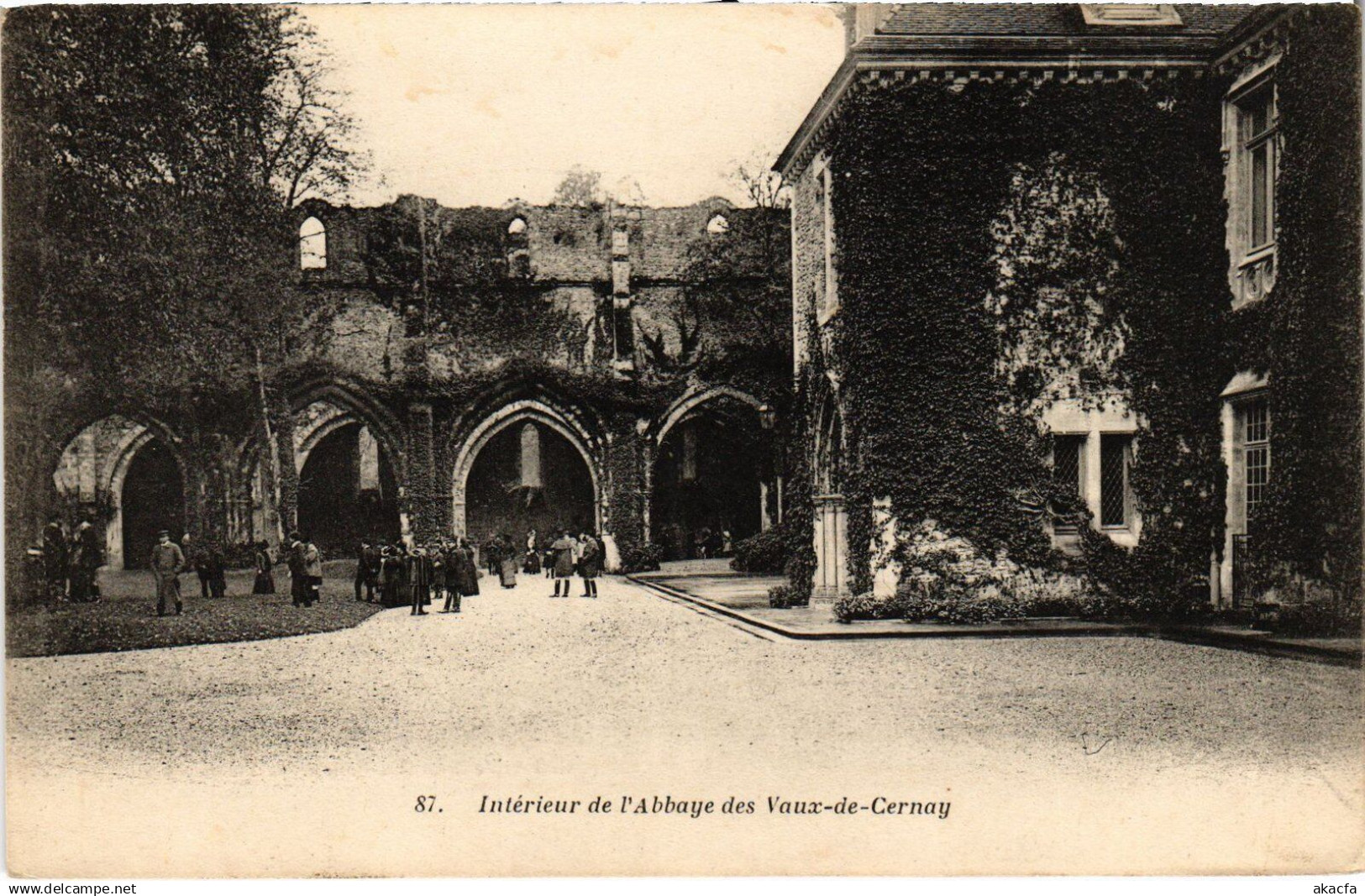 CPA VAUX-de-CERNAY Interieur de l'Abbaye (1385616)